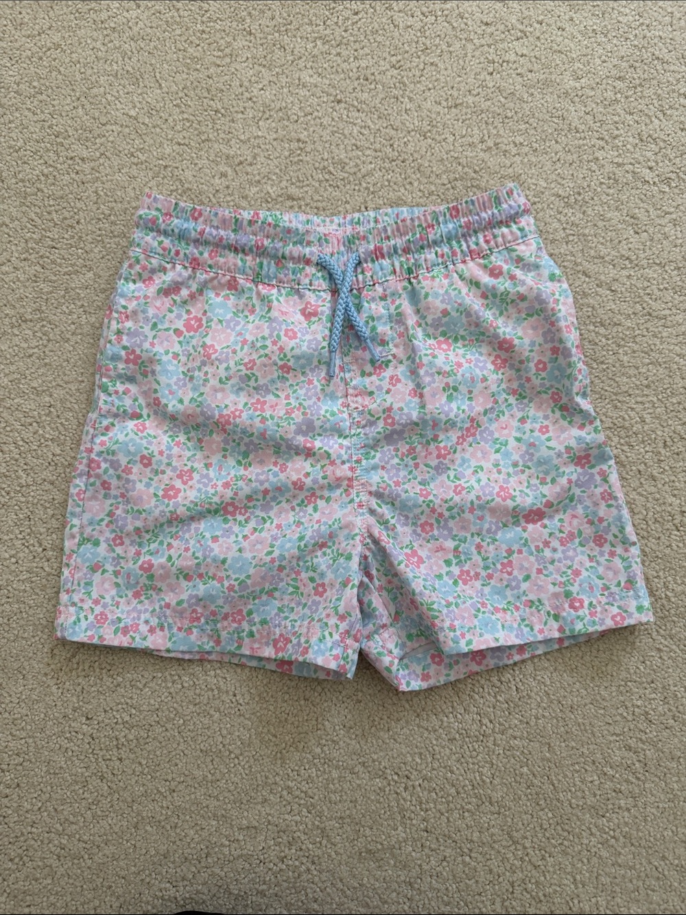 Beaufort Bonnet Company Floral Print Swim Trunks